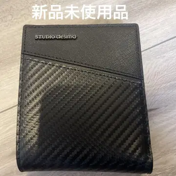 미사용 새상품 studiodesimo 접이식 지갑 블랙