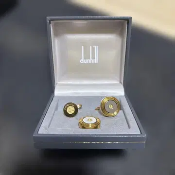 dunhill 골드 커프스 단추