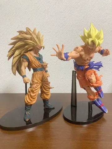 조형 천하제일무도회 슈퍼 사이어인 3 손오공 2체 세트 피규어