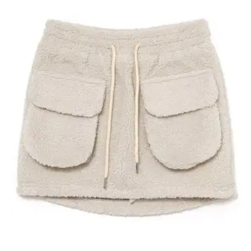 Miffy boa mini skirt andmary 앤드마리