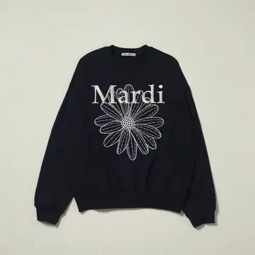 Mardi 플라워 그래픽 맨투맨