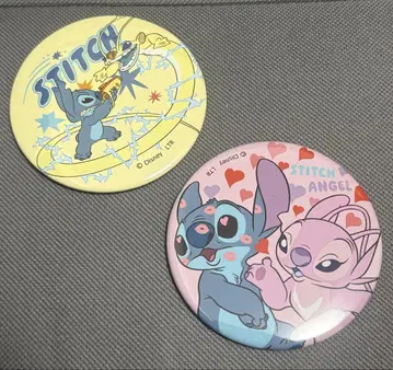 오마이 카페 스티치 엔젤 스파키 캔뱃지