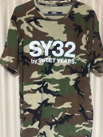 SY32 by SWEET YEARS 카모플라쥬 T셔츠