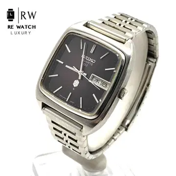 7-3440 SEIKO 0923-5000 쿼츠 손목시계 블랙