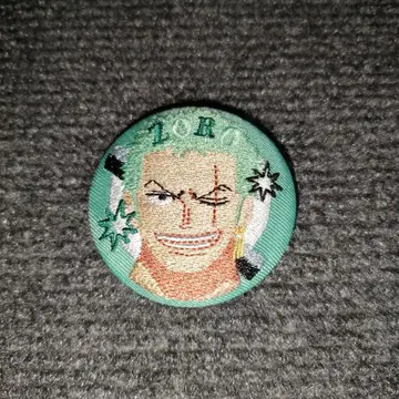 ONE PIECE 자수 캔뱃지 로로노아 조로