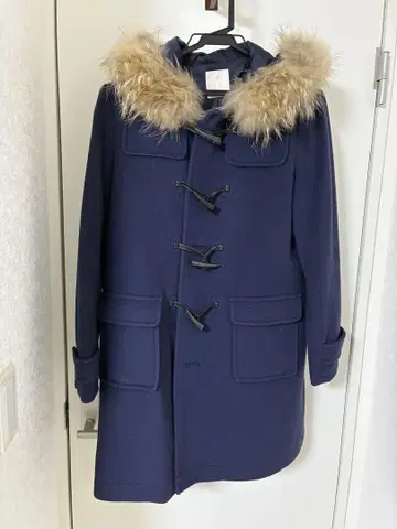 AG by agnes b. 네이비 더플 코트