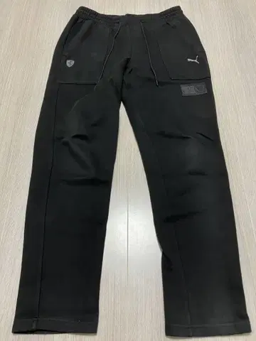 [ 새상품급 ] 푸마 페라리 스웨트 팬츠 블랙 US L 사이즈