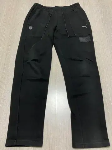 [ 새상품급 ] 푸마 페라리 스웨트 팬츠 블랙 US L 사이즈