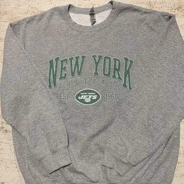 NFLNEWYORKJETS 프린트 맨투맨 사이즈 L