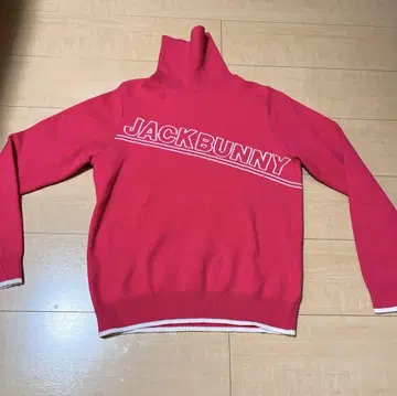 JACK BUNNY 빨간색 스웨터 사이즈 0