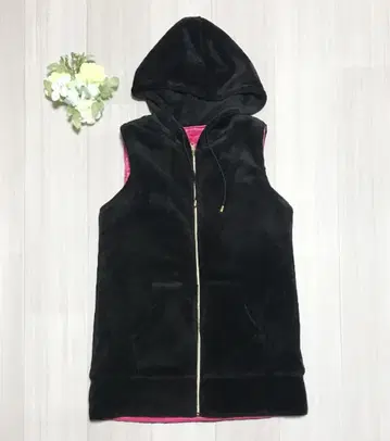 Provador 여성용 퍼 베스트 사이즈 L b0592