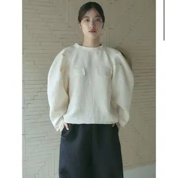 meer. TWEED PULLOVER
