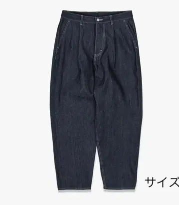 graphpaper selvage Denim Two Tuck Pants