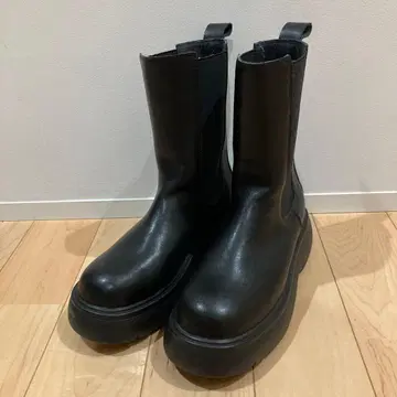 새상품급 select MOCA 사이드 고어 부츠