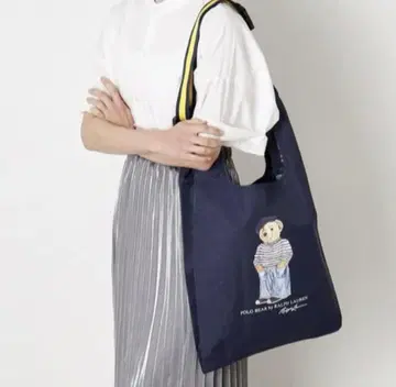 새상품급 랄프 로렌 레인백 네이비 스트랩 벨트 포함
