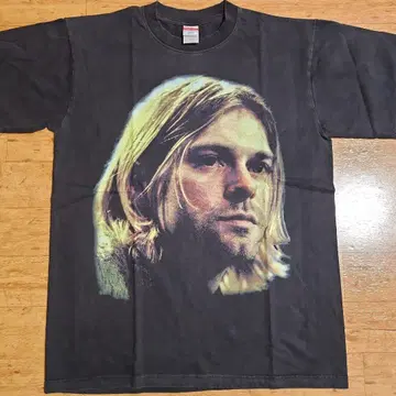 NIRVANA 카트 코베인 t셔츠