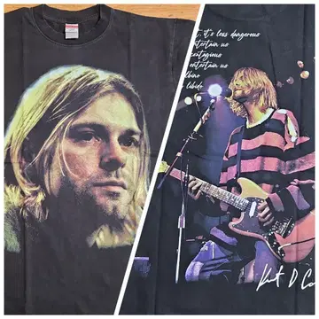 NIRVANA 커트 코번 티셔츠