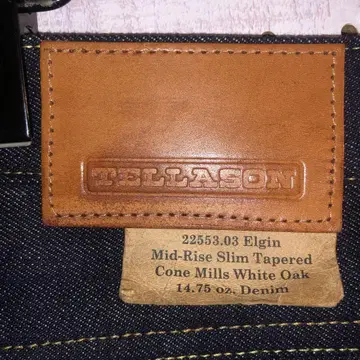 90' dead stock TELLASON CONE DENIM 미세탁