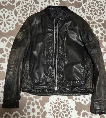 ARLEN NESS 가죽 자켓 XL 다크 브라운