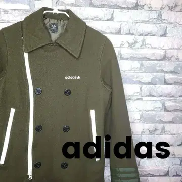 [ 새상품급! ] 아디다스 삼선 카키 라이더스 피코트 S
