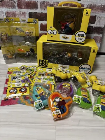 [1번 쿠지] 미니언즈 피규어 세트 특별판 오토 포함