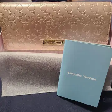 Samantha Thavasa 고양이 엠보싱 장지갑