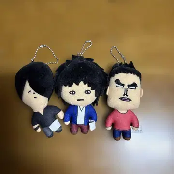 back number 인형 마스코트 3개 세트
