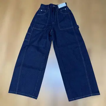 GU 다크 블루 와이드 팬츠 XS