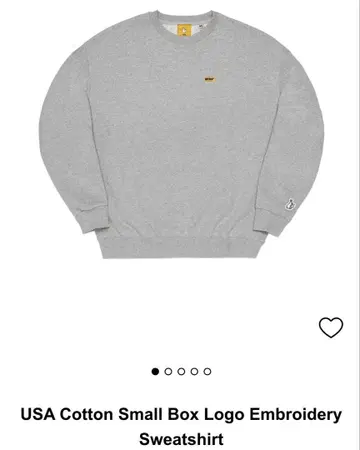 FR2 USA Cotton 스몰 박스 로고 트레이닝복 L 그레이