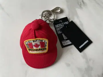 DSQUARED2 캡 타입 키링 빨간색