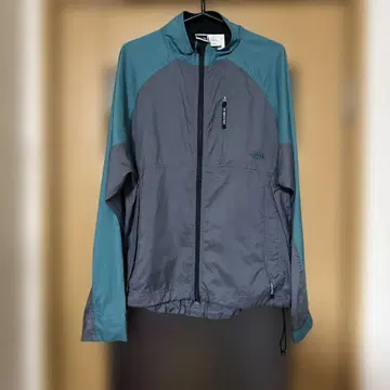 The North Face 나일론 자켓 M 그레이/터콰이즈