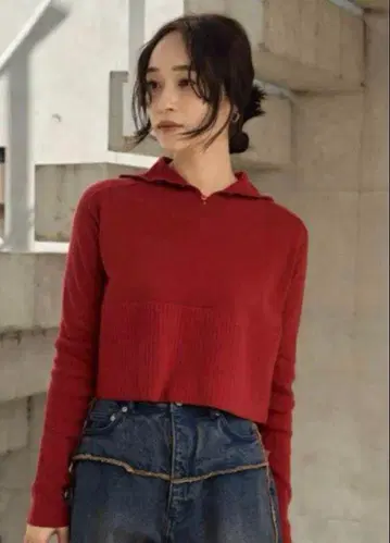 hella 2WAY KNIT PULLOVER