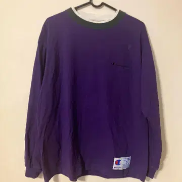 Champion 퍼플 롱 슬리브 트레이닝복