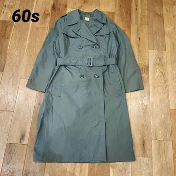 레어 미군 실물 60s U.S.Army 레인코트 트렌치코트
