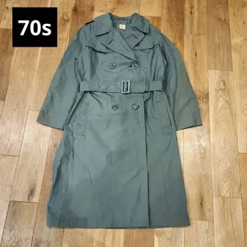 레어 미군 실물 70s U.S.Army 레인코트 트렌치코트