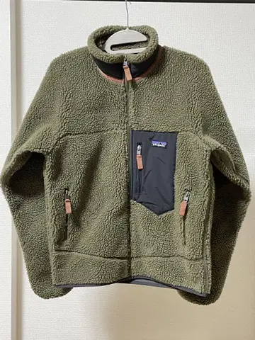 patagonia 플리스 자켓 올리브