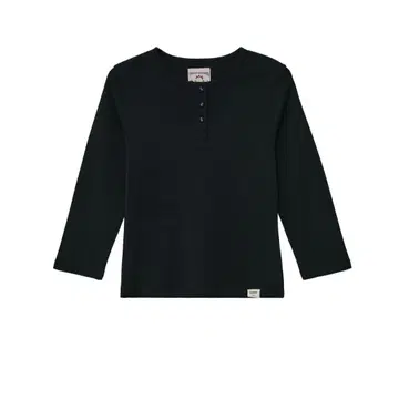 GLOWNY FW25 3/4 버튼 플라이 티