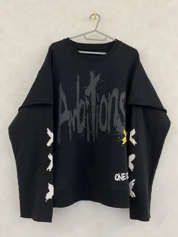 ONE OK ROCK 2017 Ambitions 레이어드 상의 XL