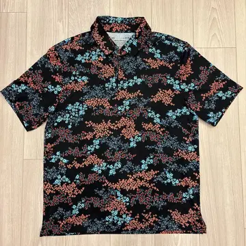 Under Armour 언더아머 골프 셔츠 L 꽃무늬 새상품급