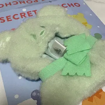 디즈니 시크릿 판초 그린