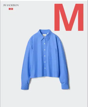 JW ANDERSON 옥스퍼드 셔츠 M 2025AW 신색 Blue