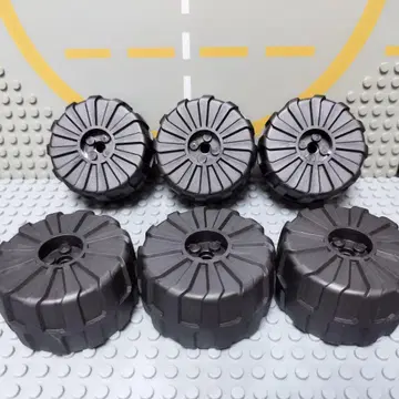 LEGO 레고 플라스틱 타이어 6개 정품