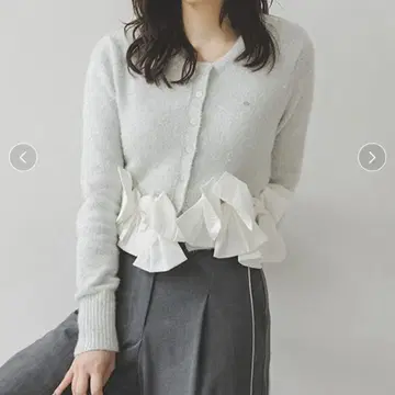 snidel 스나이델 리본 모티브 가디건 미사용 새상품