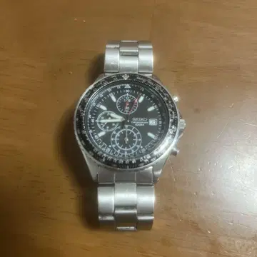 SEIKO 파이롯트 크로노그래프 100m 방수 7T92-0CF0