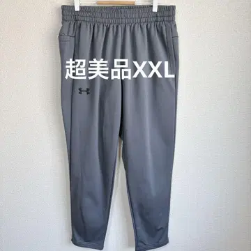 [컨디션 최상] 언더아머 UA 아머 플리스 팬츠 그레이 XXL