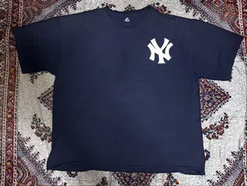 [레어] 빈티지 00s 양키스 T셔츠 네이비