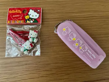 헬로키티 헤어핀 헤어 브러쉬