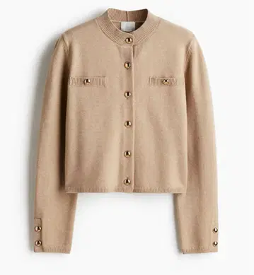 H&M 버튼 디테일 가디건