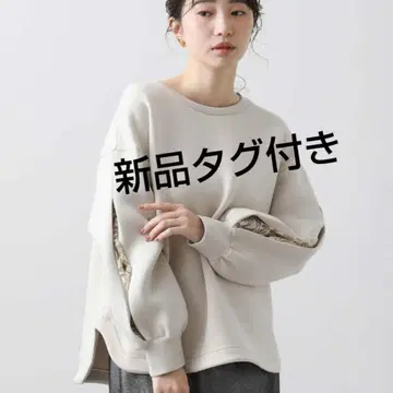 택 포함 새상품 그레디 브릴리언트 종이상자 레이스 슬리브 풀오버