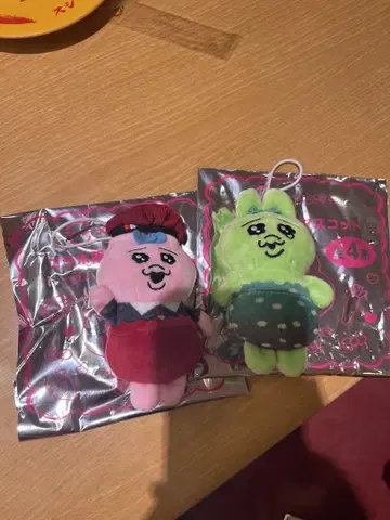 스시로 콜라보 한정판 빤쮸토끼 마스코트 인형 와사비 점원